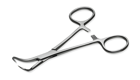 Artery hemostat forceps