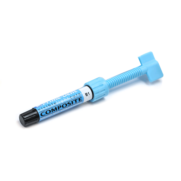 Light-cure composite restorative syringe