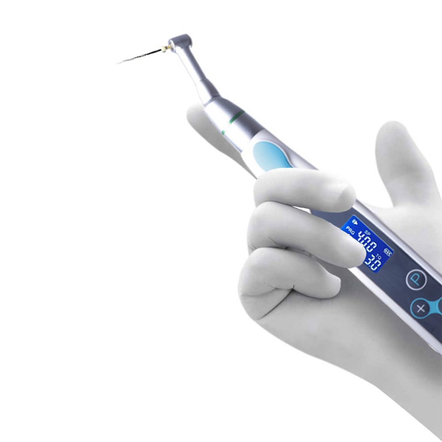 Digital endodontic motor with LCD display